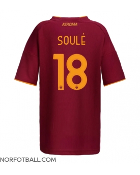 Billige Fotballdrakt AS Roma Matias Soule #18 Replika Hjemmedrakt Dame 2025-26 Kortermet Billige Fotballdrakt AS Roma Matias Soule #18 Replika Hjemmedrakt Dame 2025-26 Kortermet